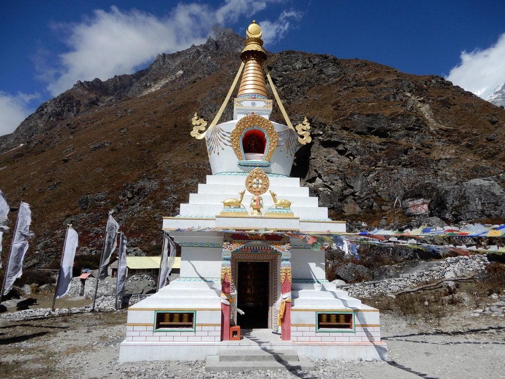Buddhistischer Stupa in Nepal